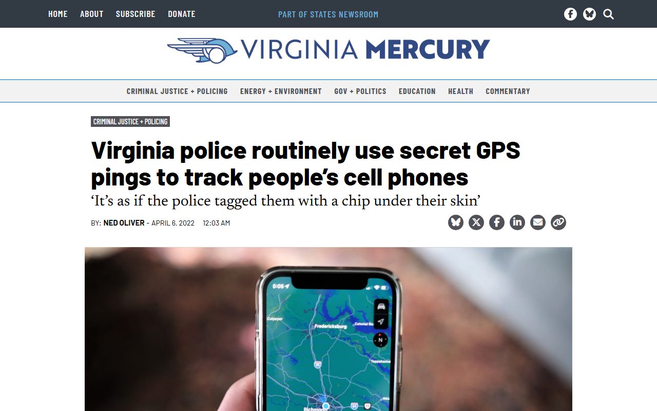 Alexandria Bench Warrants GPS policy