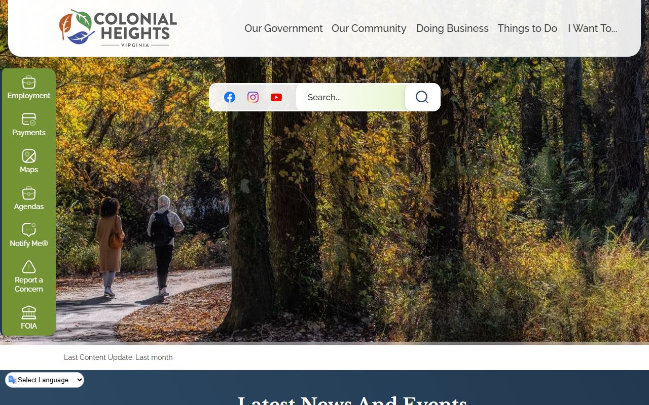 Colonial Heights Bench Warrants Police Department