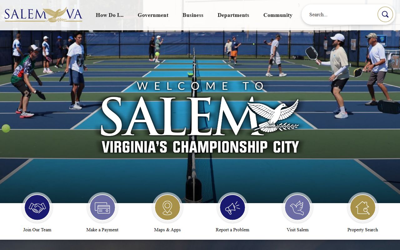 Salem Bench Warrants police department page