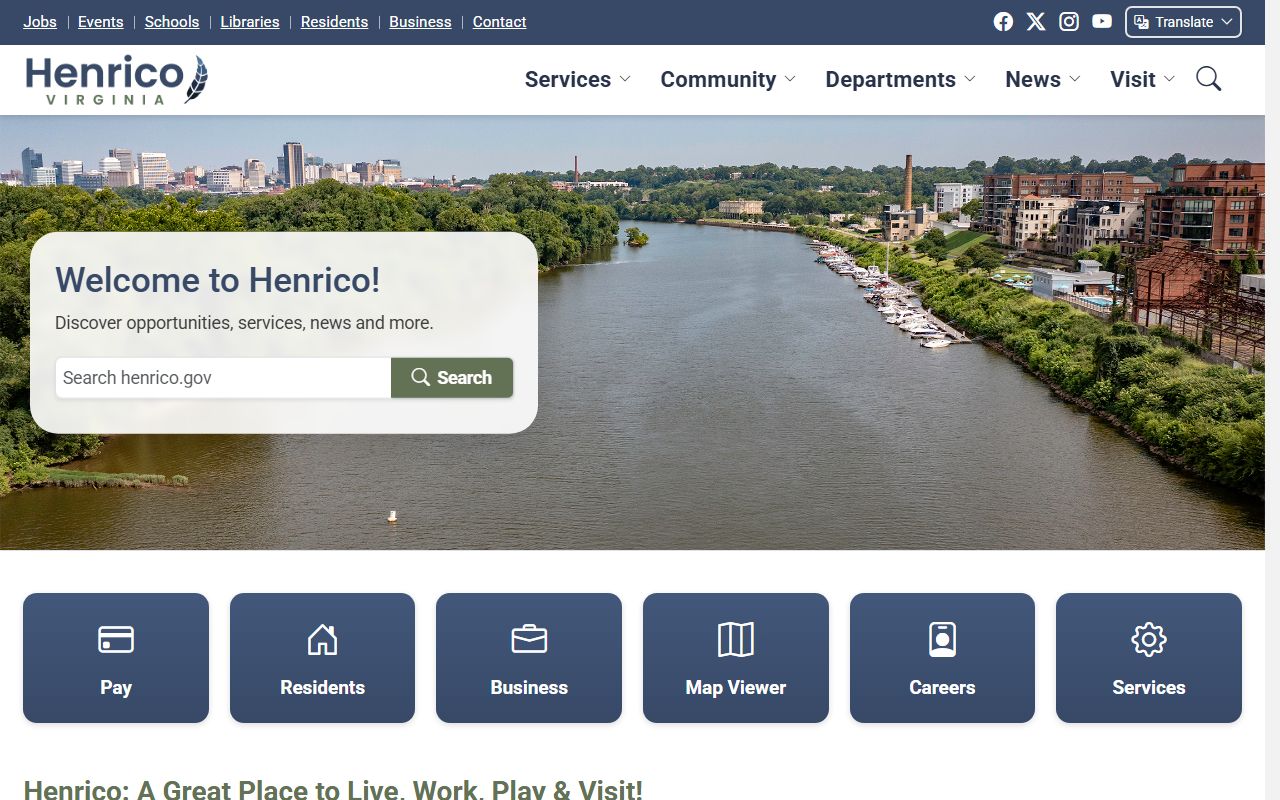 Henrico County bench warrants search portal