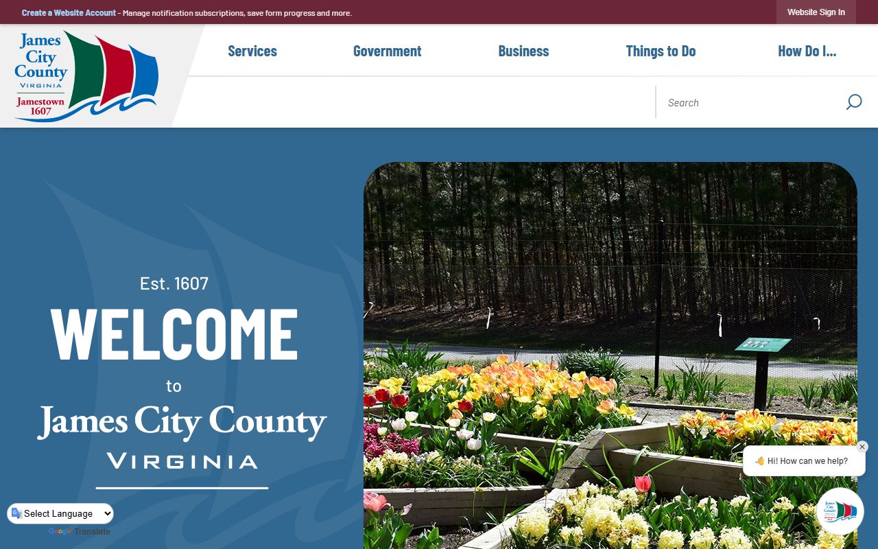 James City County bench warrants search portal