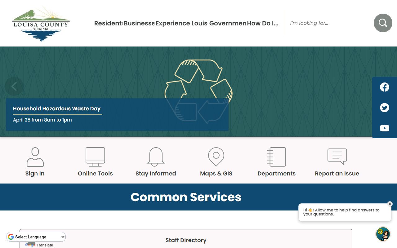 Louisa County Bench Warrants Sheriff's Office page