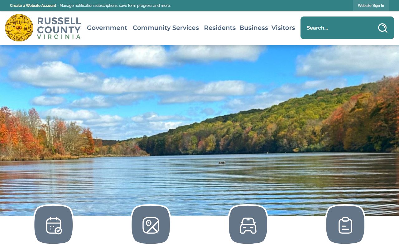 Russell County Bench Warrants Sheriff's Office page