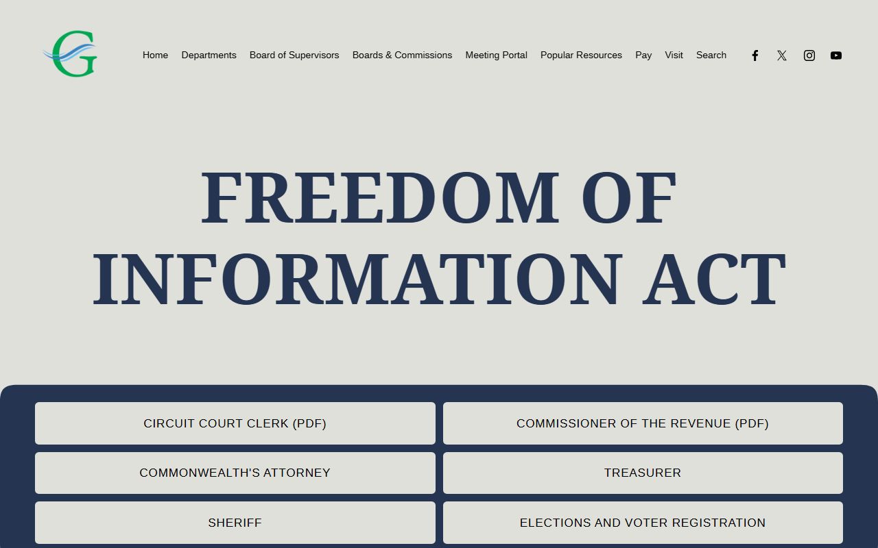 Virginia Bench Warrants FOIA public records